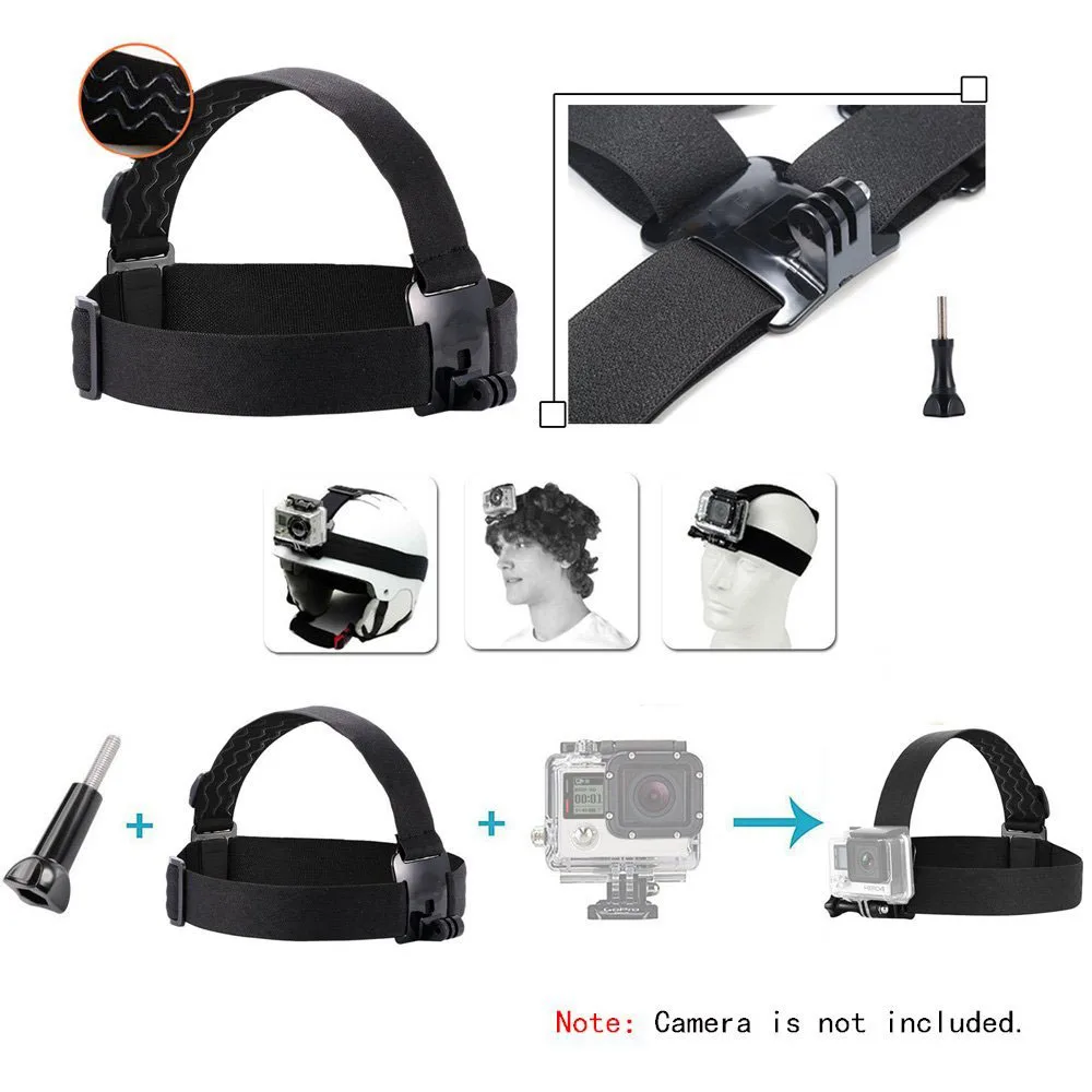 QQT for gopro accessories set for gopro hero 5