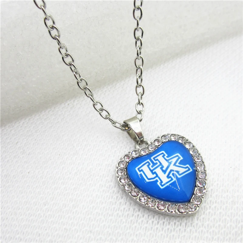 10pcs University of Kentucky Wildcats Necklace With 50cm
