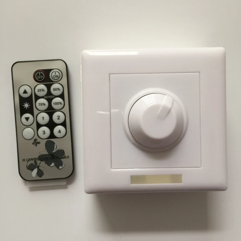 Buy 3pcs LED Dimmer IR Remote control AC90 240V 12