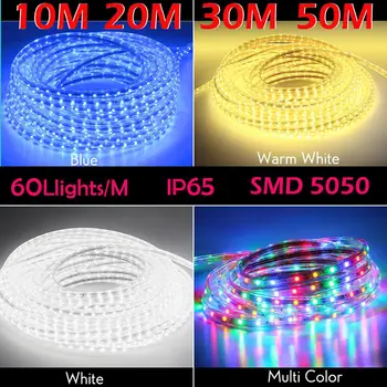 

10M 20M 30M 50M Party Christmas Lights Wedding LED Rope Light Waterproof for Indoor and Outdoor Background Decorative Lighting