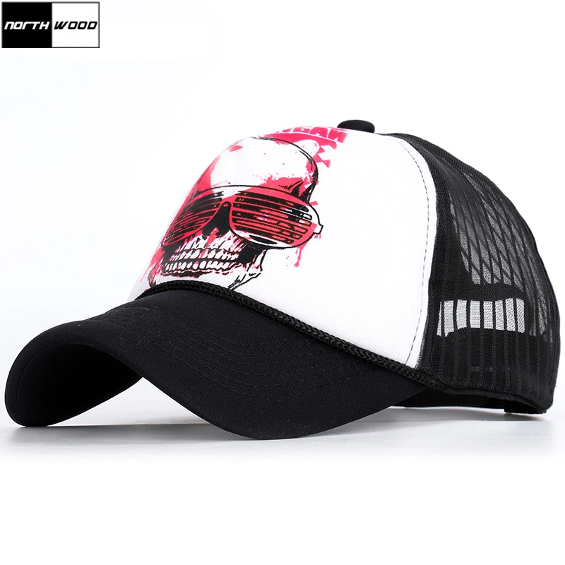

[NORTHWOOD] New Summer Mesh Cap Outdoor Baseball Cap Women Men Breathable Snapback Hats Gorras Dad Hat