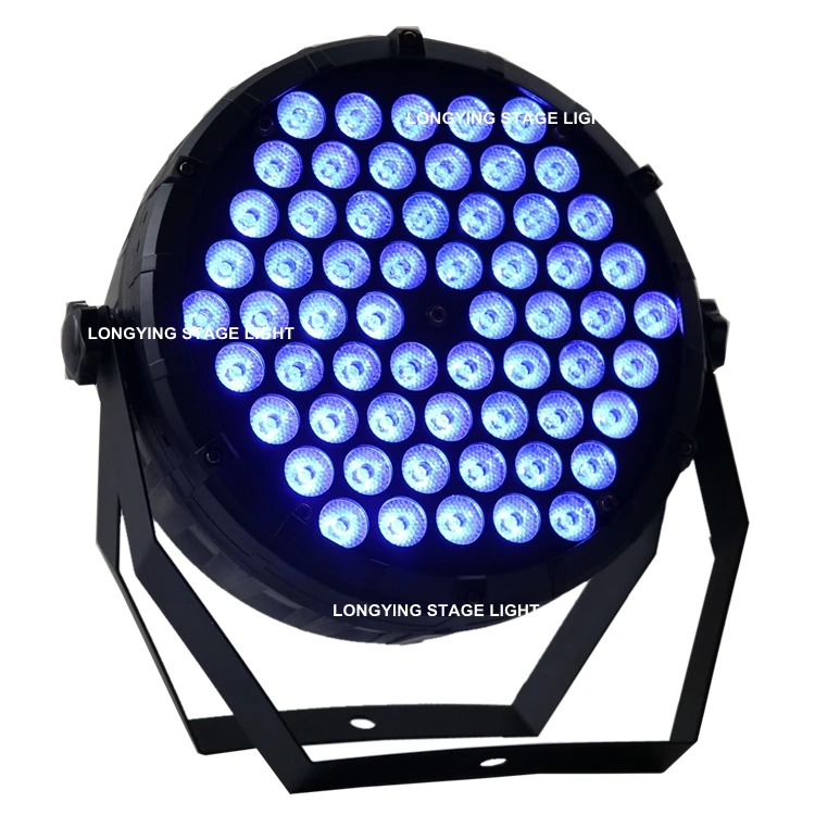 20 шт./лот Китай дешевые парное светодиодное освещение 60x1 Вт RGB Led плоский Par свет профессиональный DJ/бар/вечерние/шоу/сценический свет