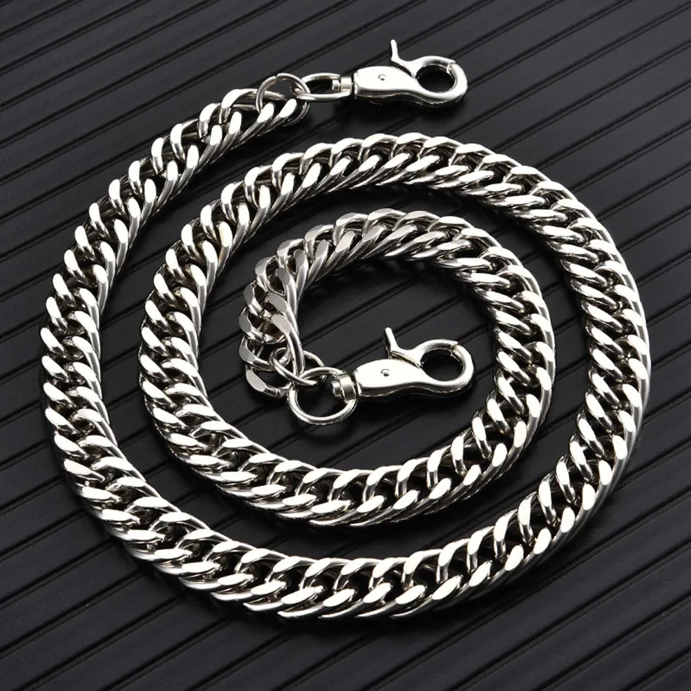 Твист Байкер водитель грузовика брелок для ключей Jean Wallet Chain(2"