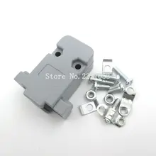 10 шт./лот DB9 Пластик оболочки DB9 оболочки DB9 серийный оболочки литой DB9 чехол