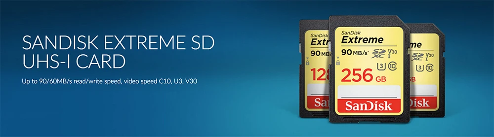 Карта памяти SanDisk Extreme SDXC sd-карта 128GB C10 U3 V30 150 МБ/с. скорость чтения UHS-I флэш-карта для камеры(SDSDXV5-128G-ZNCIN