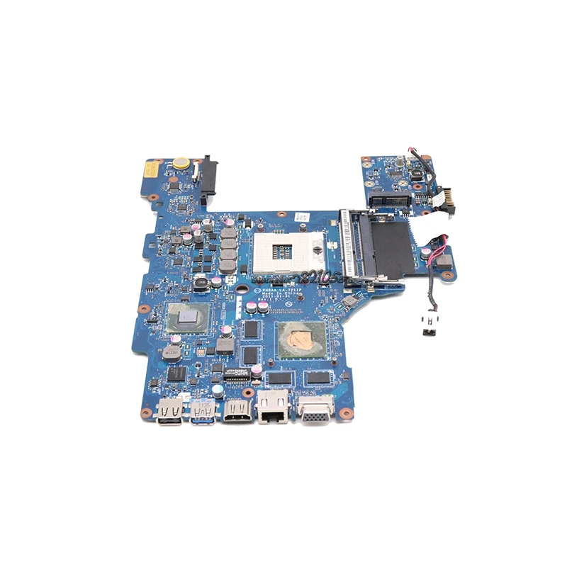 Nokotion PHRAA LA-7211P для Toshiba Satellite P770 P775 K000122840 Материнская плата ноутбука с NVIDIA gt540m тестирование