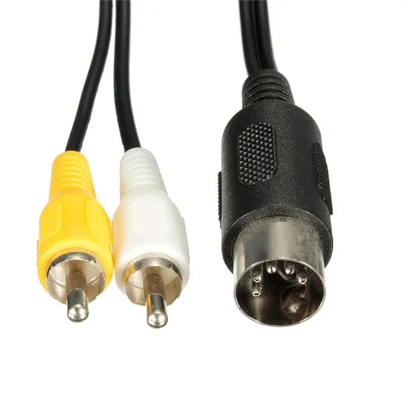 Wholesale-1-8m-Composite-AV-Audio-Video-Cable-Cord-Lead-For-Sega-Fifth-Generation-Mega-Drive (3)