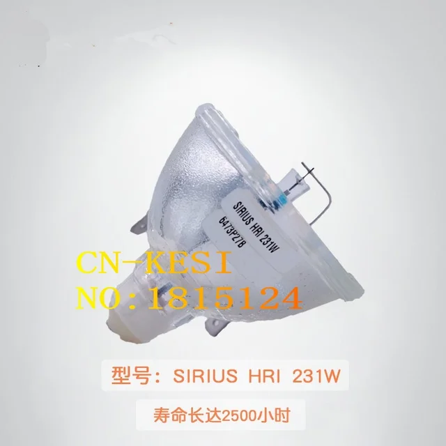 CN-KESI Replacement Original FIT For OSRAM SIRIUS HRI 330W X8 HRI 330W XL HRI 281W HRI 231W Stage Moving Head Lamp Bulb 1pcs/LOT