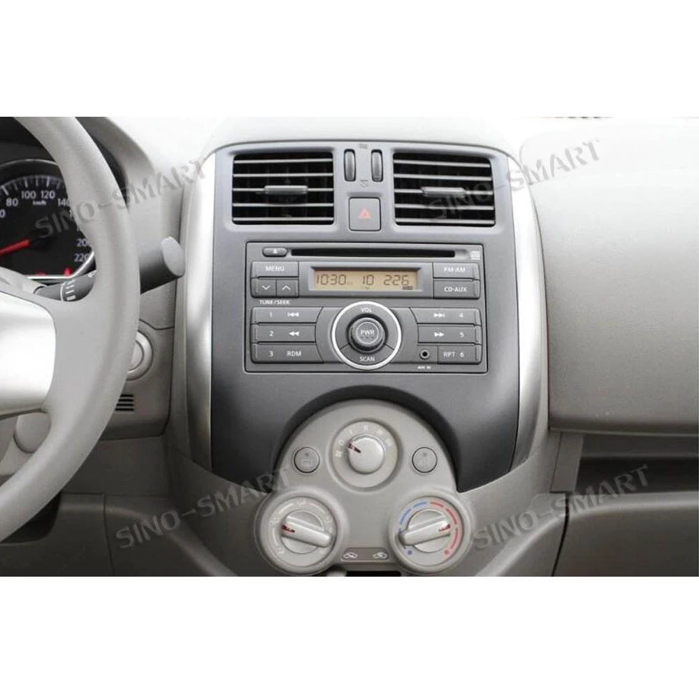 Discount Sinosmart Android 8.1 Car GPS Navigation Radio for Nissan Sunny Versa 2011-2018 2din Support factory OEM reverse camera/NAV 5