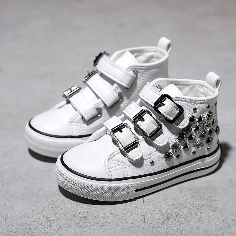 Download Rivets Children's Canvas Shoes 2019 Spring New Korean ...
