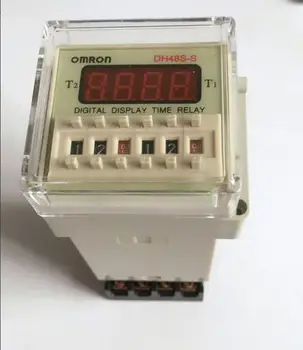 

Digital display time relay DH48S DH48S-S cycle control relay 0.1S-99H 8PIN with base DC12V/24V/36V/AC110V/220V/380V