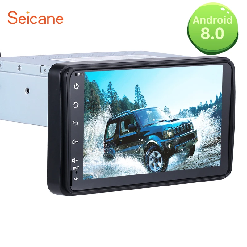 

Seicane One Din 7 inch Car Multimedia player GPS Android 8.1 Car Radio for 2006 2007-2012 Suzuki Jimny 2G RAM 32G Flash 8 core