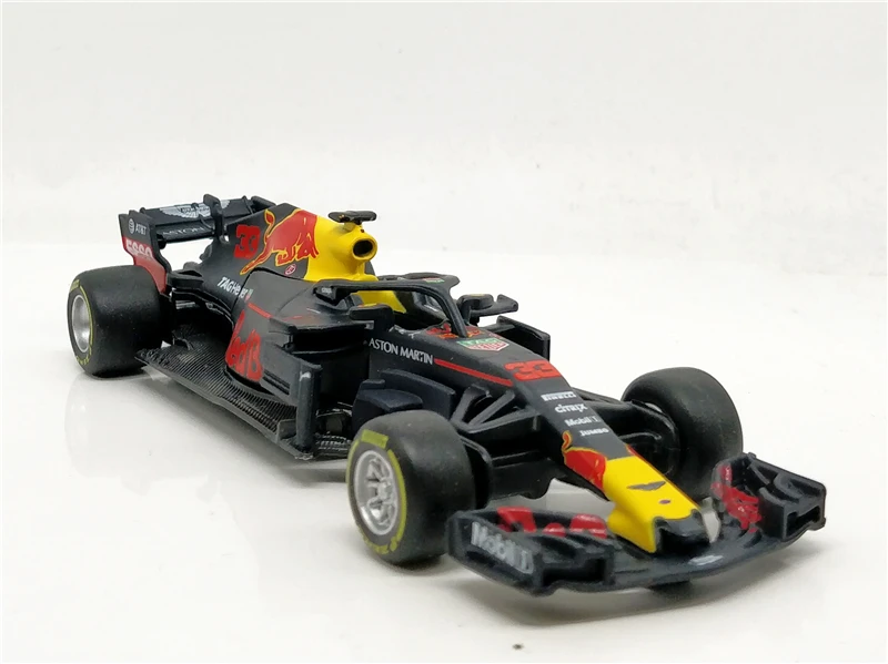 Bburago 1:43 F1 Redbull Team RB14#33 Max Verstappen Diecast гоночный автомобиль