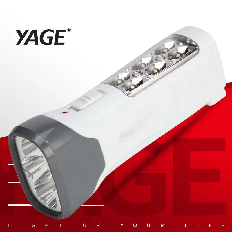YAGE YG 3726 2 режимный фонарик и настольная лампа Led Literna Laterna 2000mah батарея внутри Лампе
