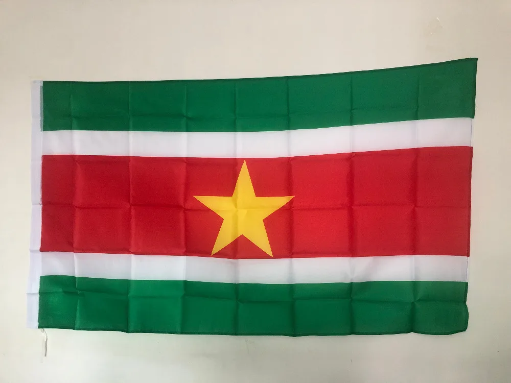 

Suriname Flag Activity Decorative National Banner 90x150cm