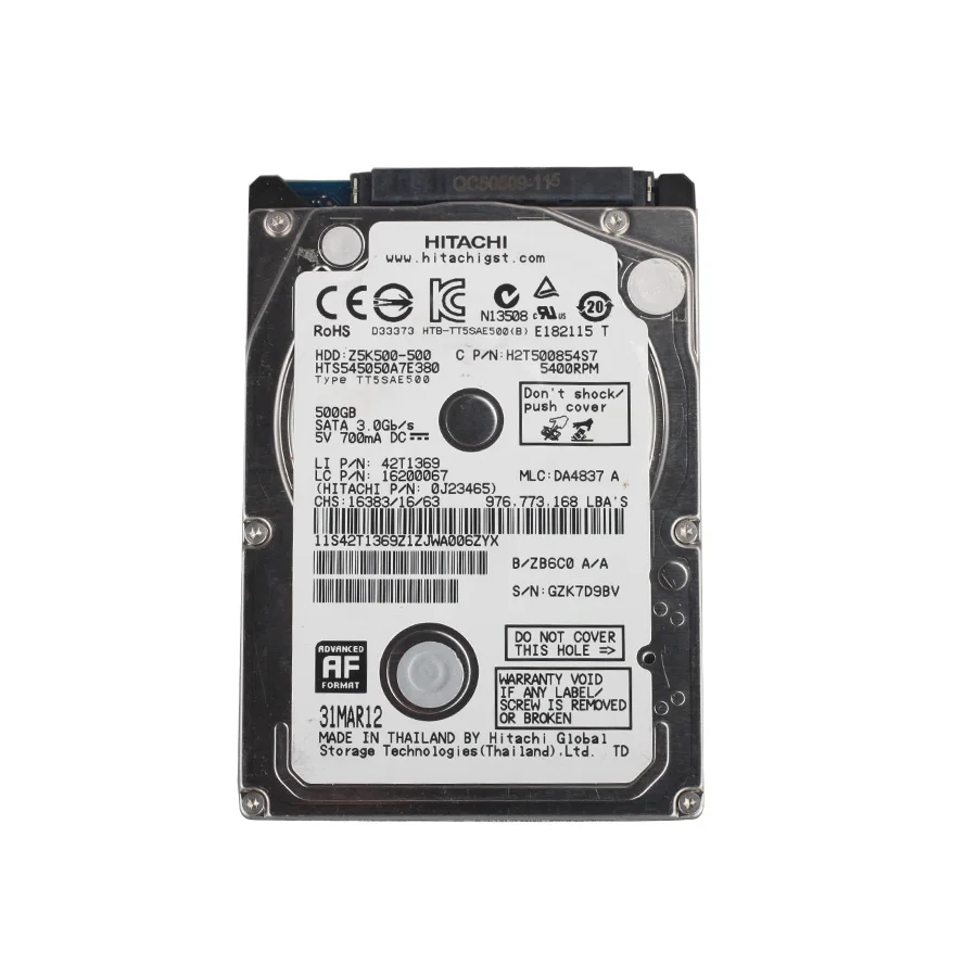  V8.3.103.39 MDI GDS2 MDI GDS Tech 2 Software Sata HDD Win7 sistema GM Opel Buick Chevrolet diagnost