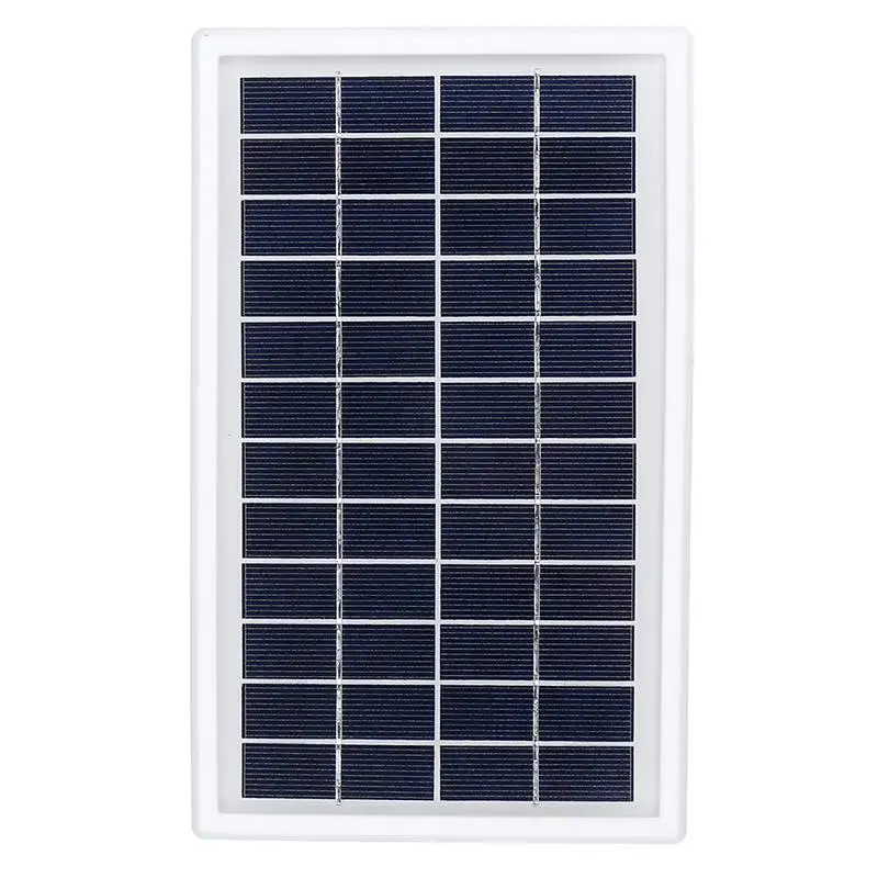 Outdoor Solar Panel 5W 12V Solar Charger Panel+3 Meter DC Cabel Climbing Fast Charger Polysilicon Tablet Solar Generator Travel