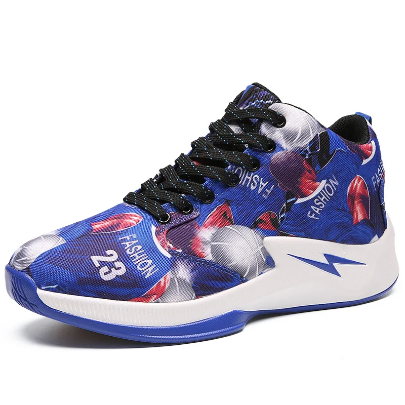 Gran tamaño 38-45 hombres zapatos De Baloncesto antideslizante De malla De aire Zapatillas De Baloncesto Zapatillas De deporte Zapatillas De Baloncesto Chuteira Futebol