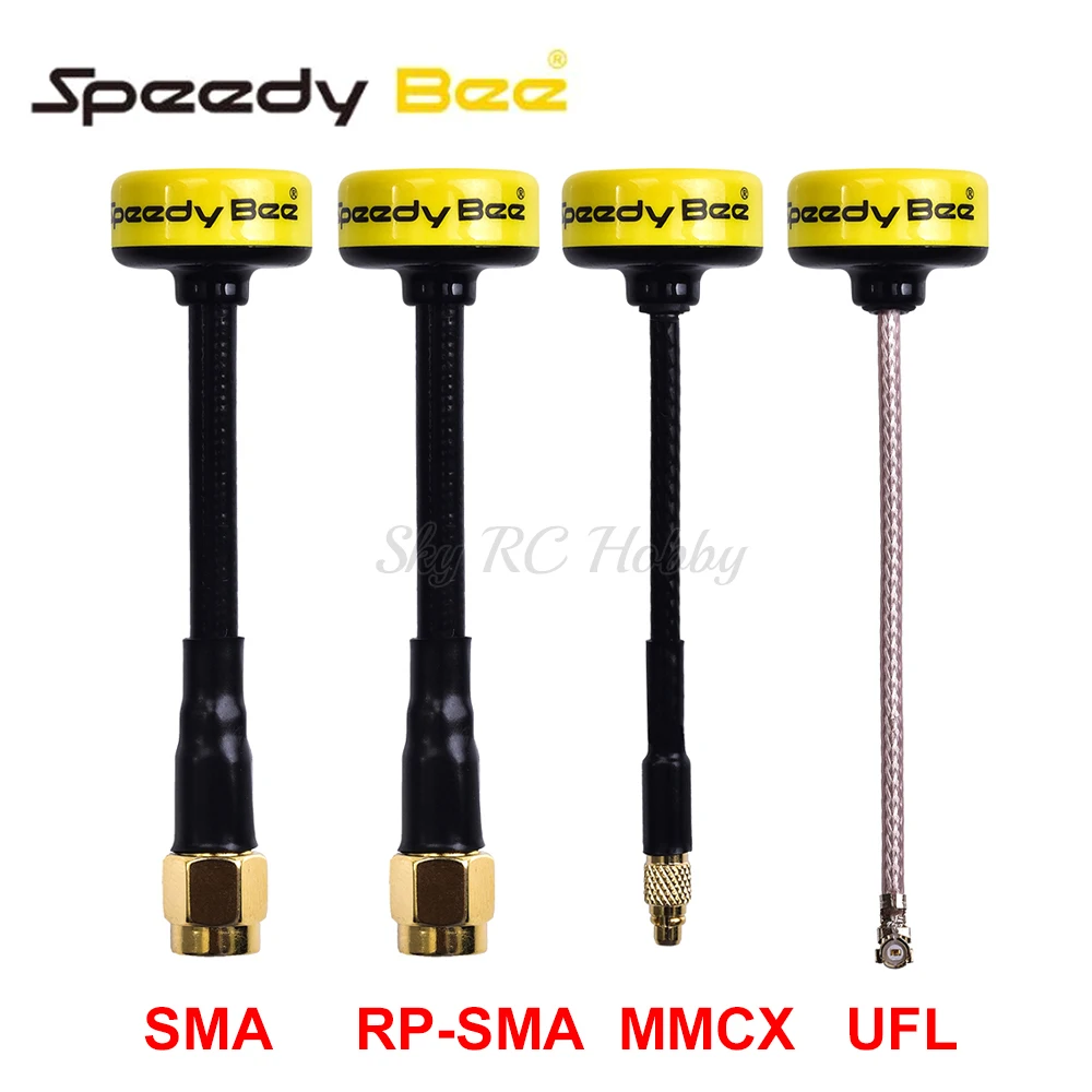 

1PCS/2PCS RunCam Speedy bee SpeedyBee 5.8GHz Antenna 2.0Dbi RHCP LHCP SMA / RP-SMA / UFL / MMCX for FPV Racing Drone Multirotor