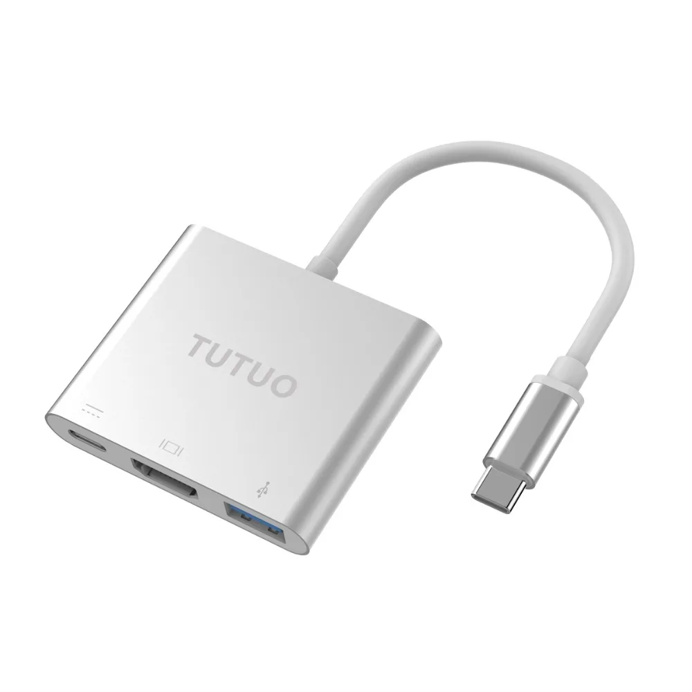 TUTUO usb type-C к HDMI адаптер для nintendo Switch док-станция PD зарядный USB-C кабель к USB 3,0 концентратор Macbook Pro Xiami планшет