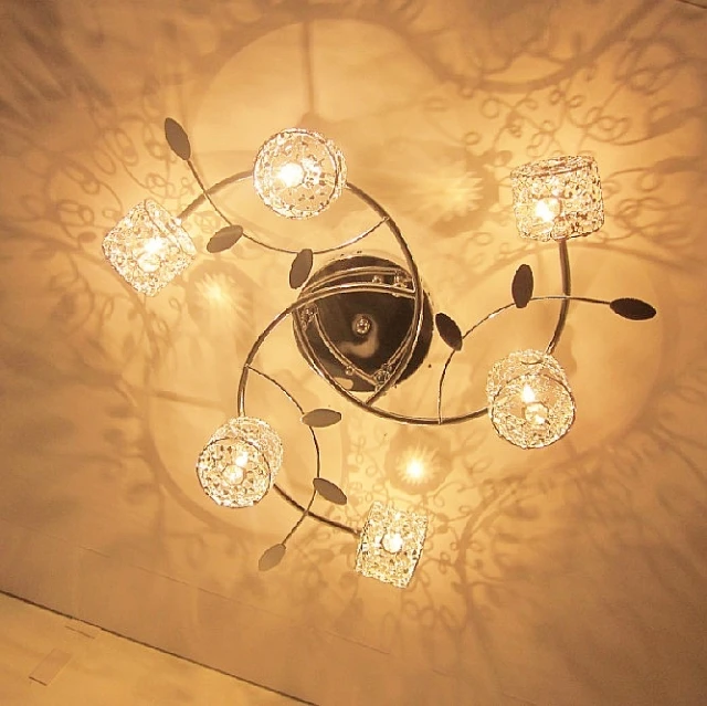 

Most Popular Contemporary Crystal Dining Ceiling Lamp Free shipping,sectional control