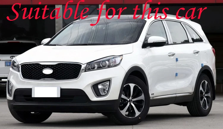 4 шт. для Kia Sorento 2015 2016 2017 2018 пластиковый Наружный козырек вентиляционные оттенки