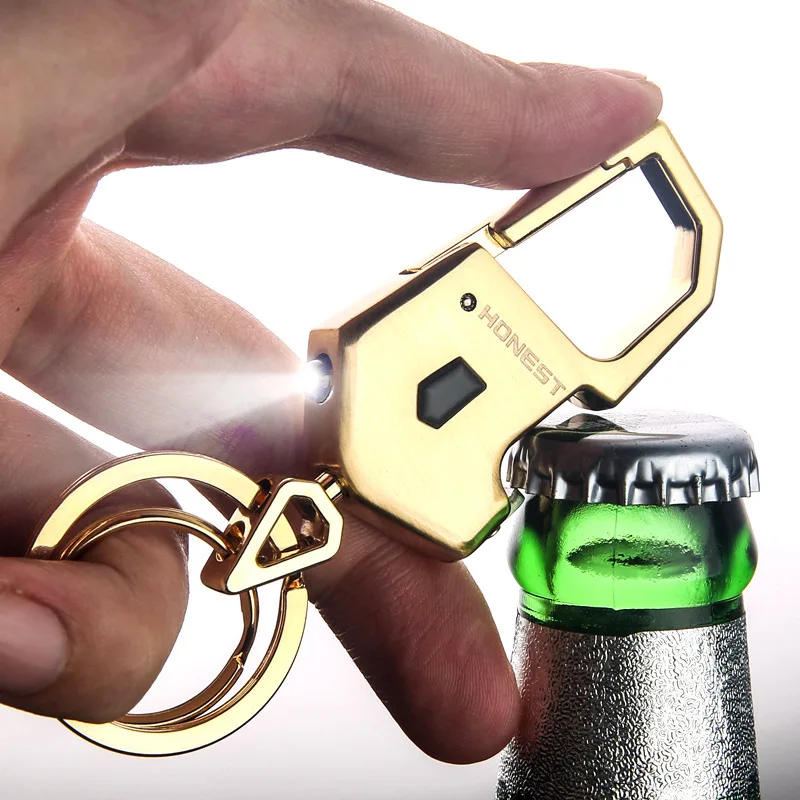 

Free Real Shipping 2019 New Cross-border Selling Key Led Lighting All Metal Chain On The Multifunctional Direct Manufacturers