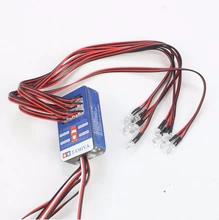 TAMIYA 12 LED Simulation Lights Smart System Flash Lighting For RC 1/10 Car Tank