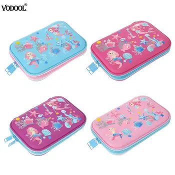 

Cute EVA PU Pencil Case Bag Kawaii Sea Ocean World for Girls Boys Pencil Bag Big Capacity Pencilcase School Supplies Stationery