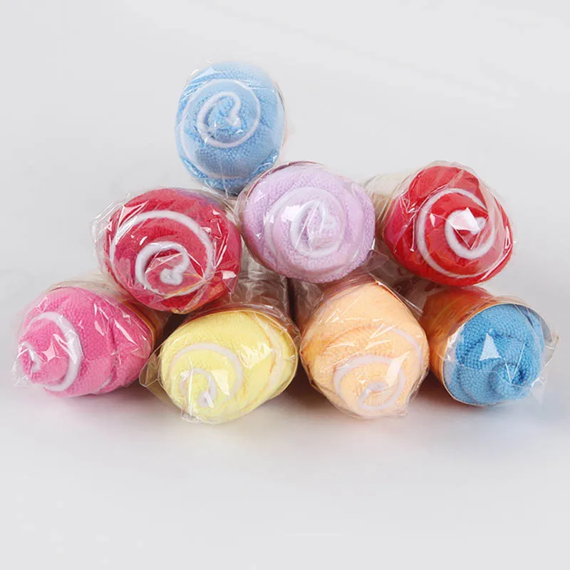 

Washing Towel Venice Gift Double Color Ice Cream Shaped Beach Towels Soft Wedding Party Accessories