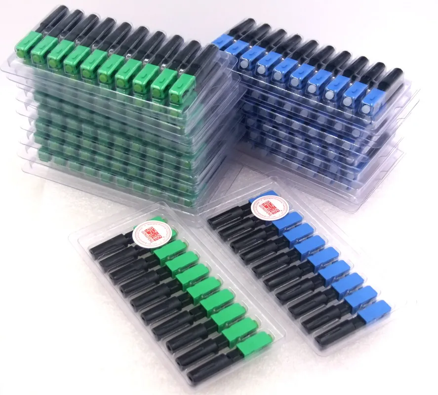 Single Mode Optic Fiber Fast Connector, Incorporado