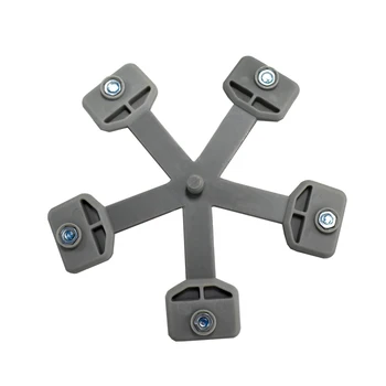 

bicycle flashlight holder camping clip portable lighting FR-05 Pentagon Bracket for Fishing Rod LED Lights flashlight clip