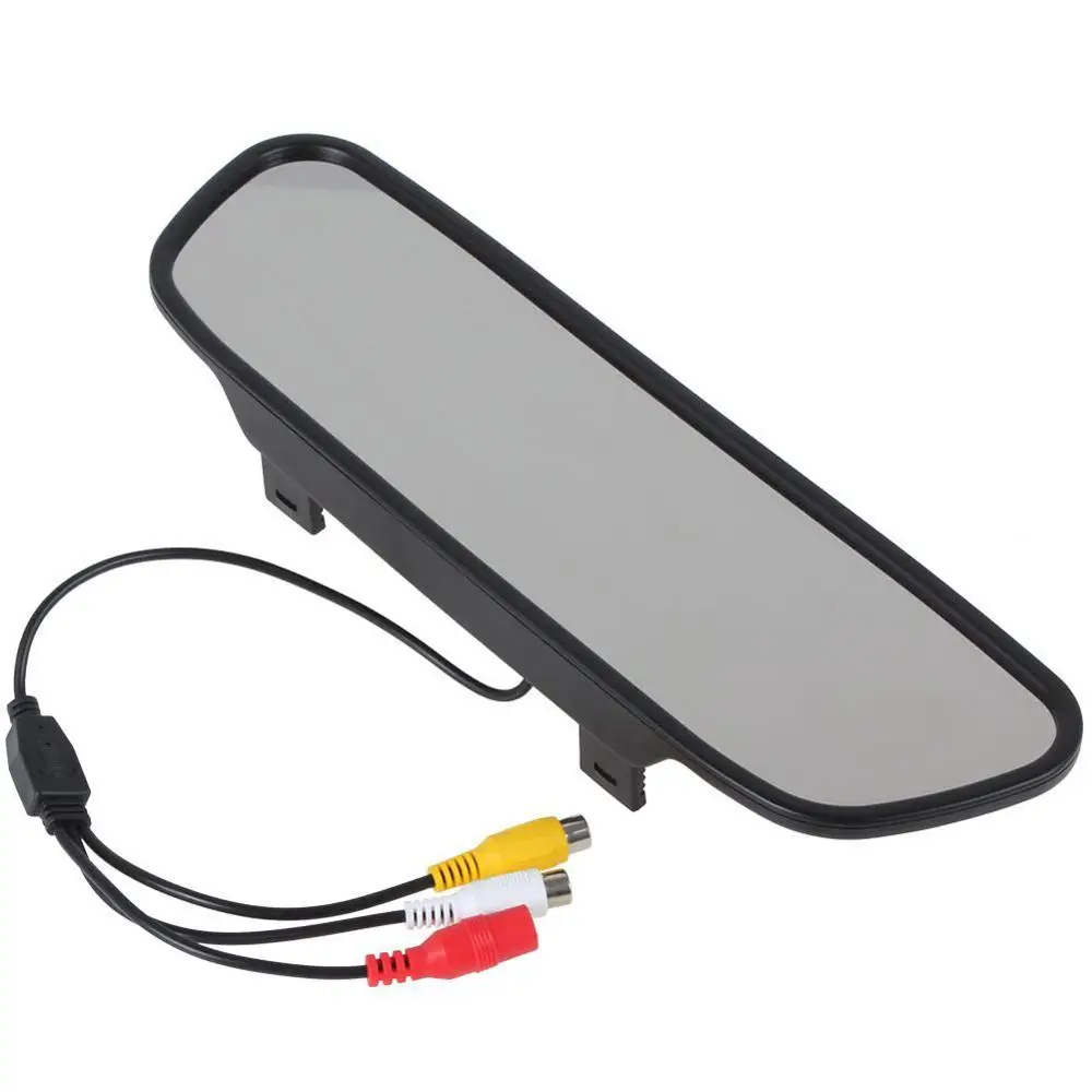 HD Цвет TFT ЖК-дисплей Экран 5 дюймов против вопиющих Очки зеркало заднего вида Мониторы для парковки PAL/ NTSC Системы автоматический