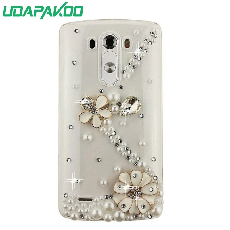 

Hard phone case Luxury Diamond Crystal 3D case for LG V20 K50 G3 G4 Stylus K10 M2 V30 Plus V30 X Power 2 3 Stylo 2 3 4