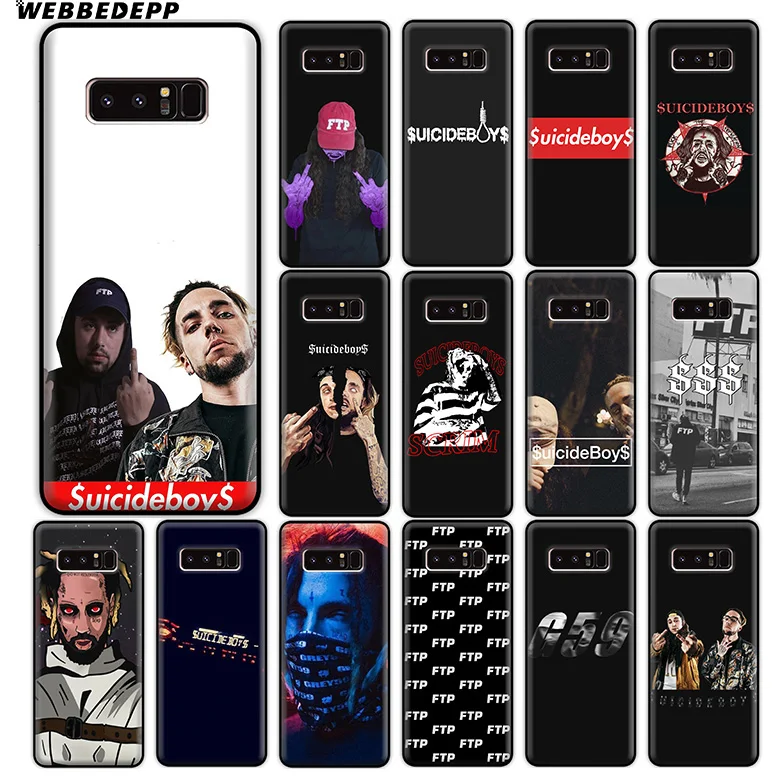 WEBBEDEPP $ uicideboy Suicideboys Мягкий силиконовый чехол для Samsung Galaxy A9 A8 A7 A6 Plus 2018 A5 A3 2017 2016 Note 9 8