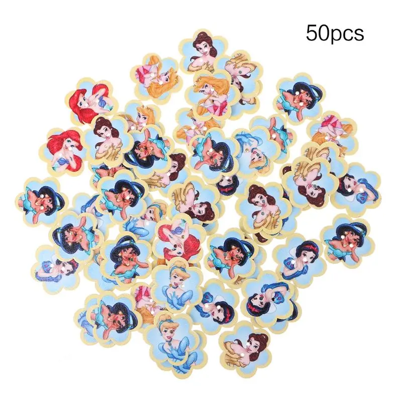 

50pcs Mixed Cartoon Painting Wooden Sewing Buttons For Handicraft Scrapbooking Sewing Clothing Accessories DIY 25mm
