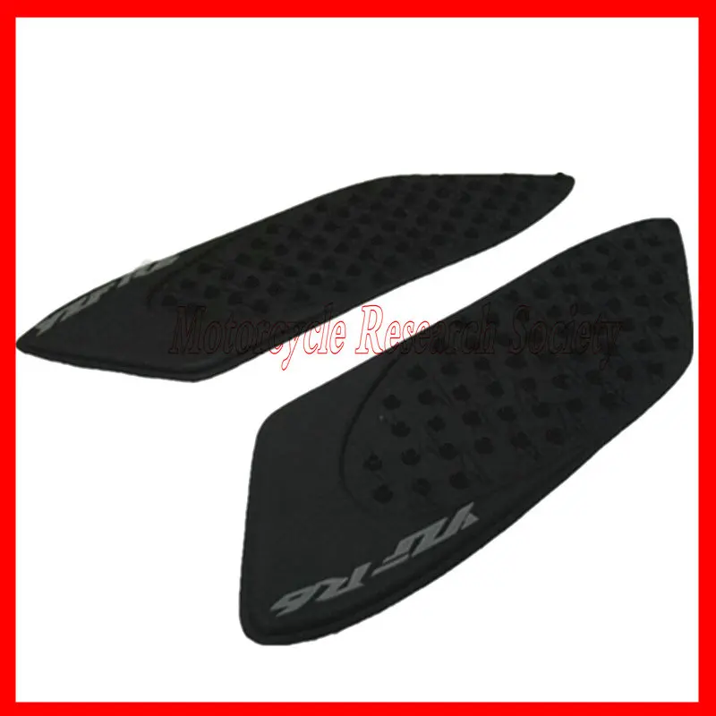 Black Rubber Motorcycle Gas Tank Pad Traction Side Pads Gas Fuel Knee