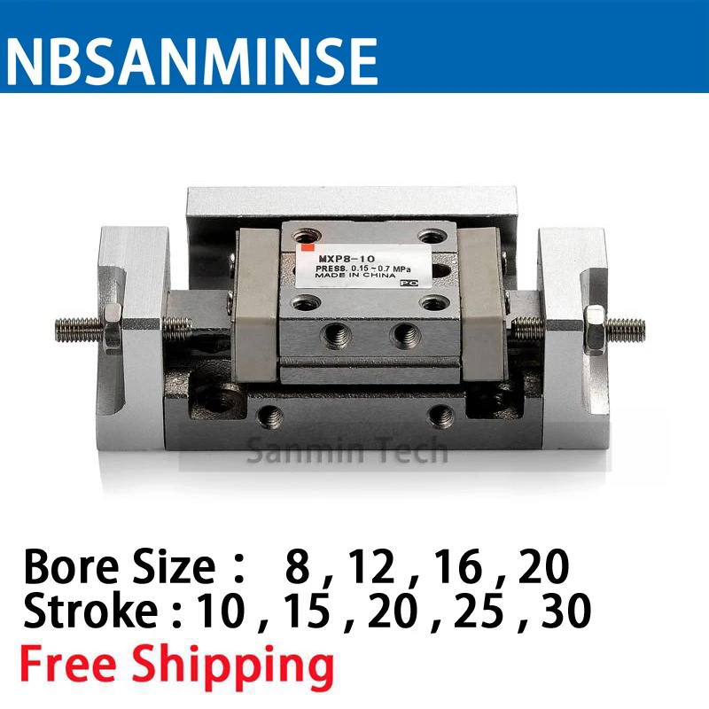 MXP SMC Similar Type Cylinder Pneumatic Air Slide Table Cylinder Air