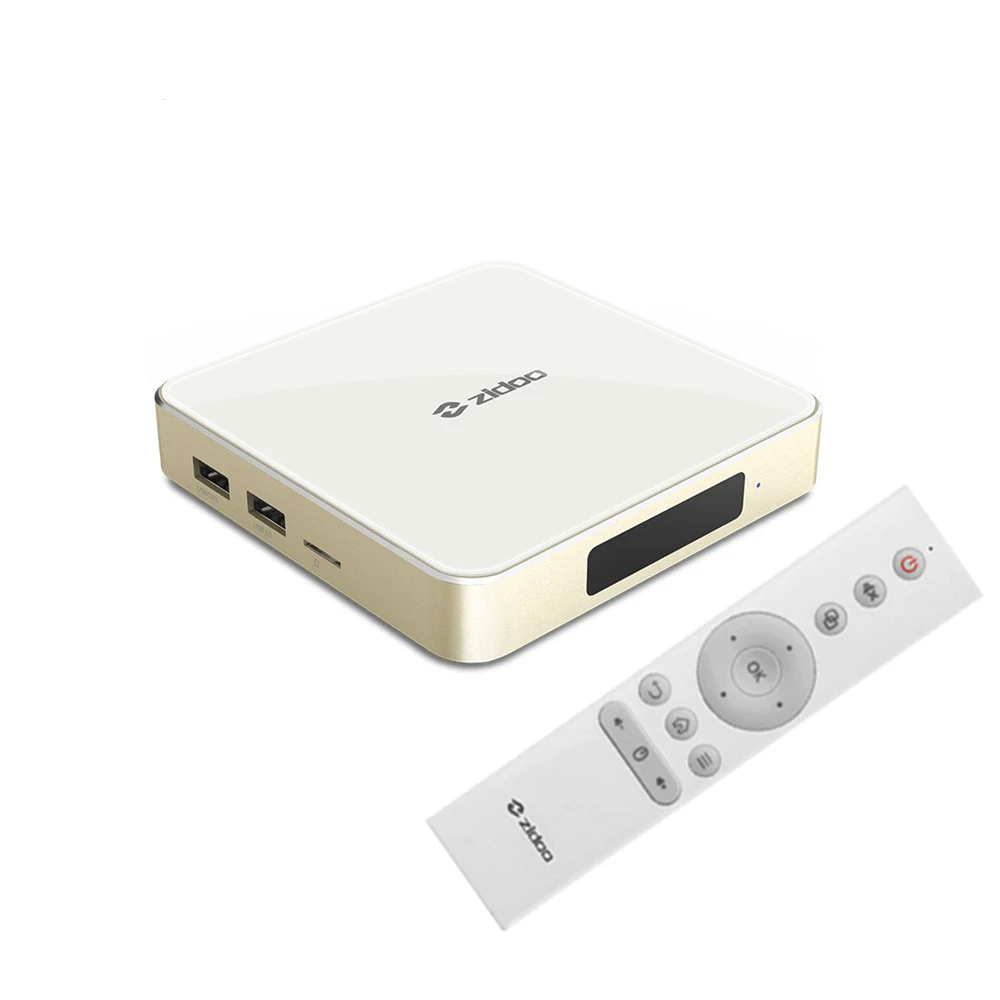 ZIDOO H6 PRO ТВ Box Android 7 1 4 К Quad core Декодер каналов кабельного телевидения Bluetooth 10Bit 2 ГБ DDR