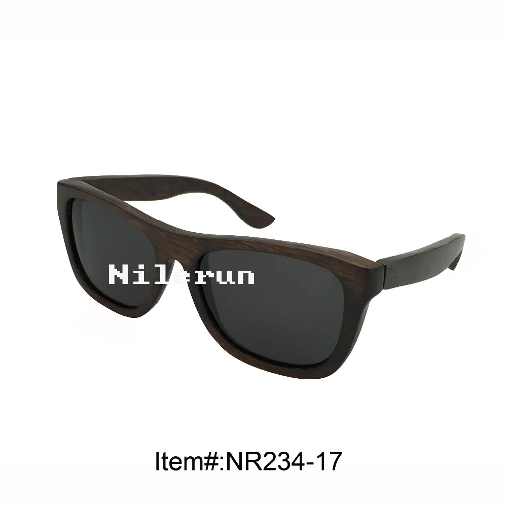 

cheap vintage black wood sunglasses