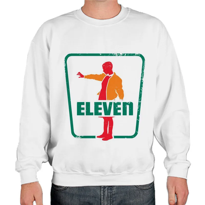 

30 colors stranger things Hooded Hoodies Tracksuits sudaderas eleven demogorgon Men/Women Sweatshirt male/female Print thin hood