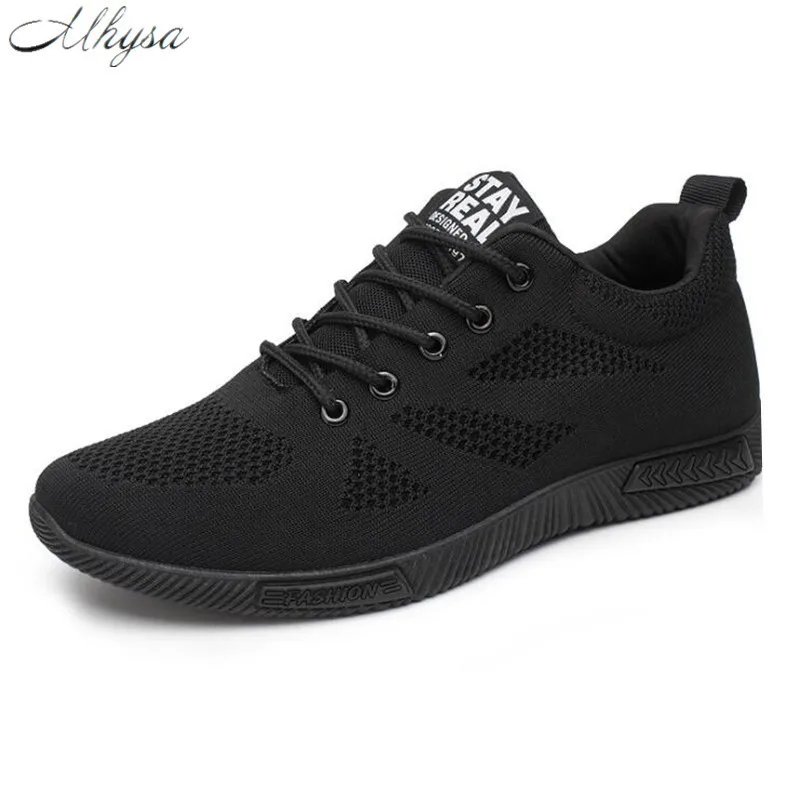 

Mhysa Brand Summer Men Sock Sneakers Beathable Mesh Male tennis Casual Shoes Lace up Shoes Loafers Boys Super Light Trainers Y51