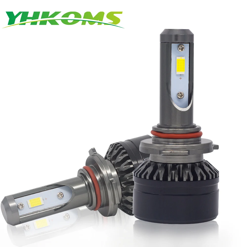 

YHKOMS H7 H11 9005 9006 LED Car Headlight H4 Hi/Lo H8 H9 H1 H3 880 881 HB3 HB4 Automotive Lamp Auto Light Fog Lamp 60W 8000LM