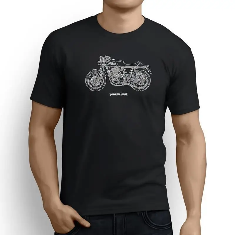 New 2019 Popular Famous Brand High-Quality Classic British Motorcycle Fans Continental Gt Inspired Hip Hop Tops | Мужская одежда