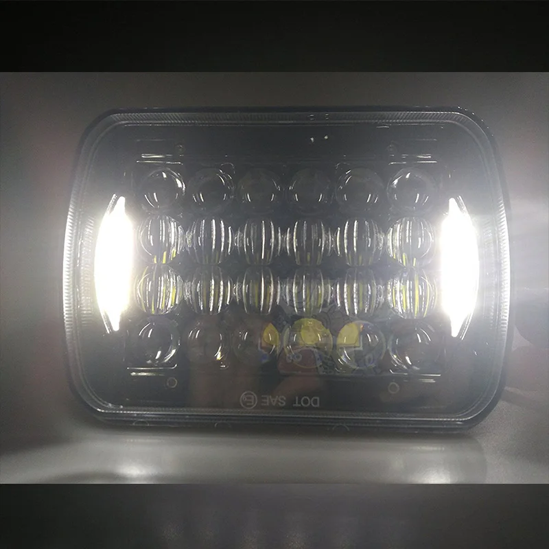 FADUIES 7x 6 5 x 7 inch Projector LED Headlights 5D Lens for Jeep Wrangler YJ Cherokee XJ H6054 H5054 H6054LL 69822 6052 6053 (12)