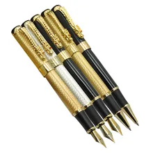 Гелевая Ручка-роллер или перьевая ручка клипса с драконом JINHAO 1200 Канцтовары для офиса и школы