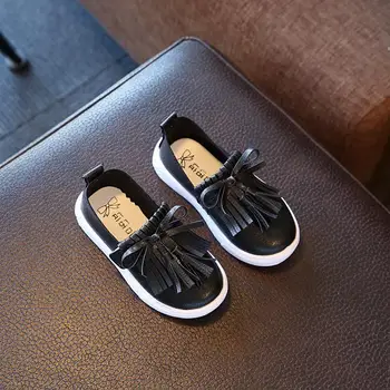 

kids shoes princess shoes for girls Casual PU leather Spring Autumn Children's sneakers fashion tassel Baby girls Toddler shoes