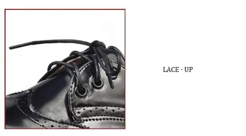 COOTELILI Designer Shoes Women Luxury 2018 Brogue Flat Platform Shoes Woman 4cm Heel PU Leather Lace-Up Ladies Shoes Flats 35-40 (11)