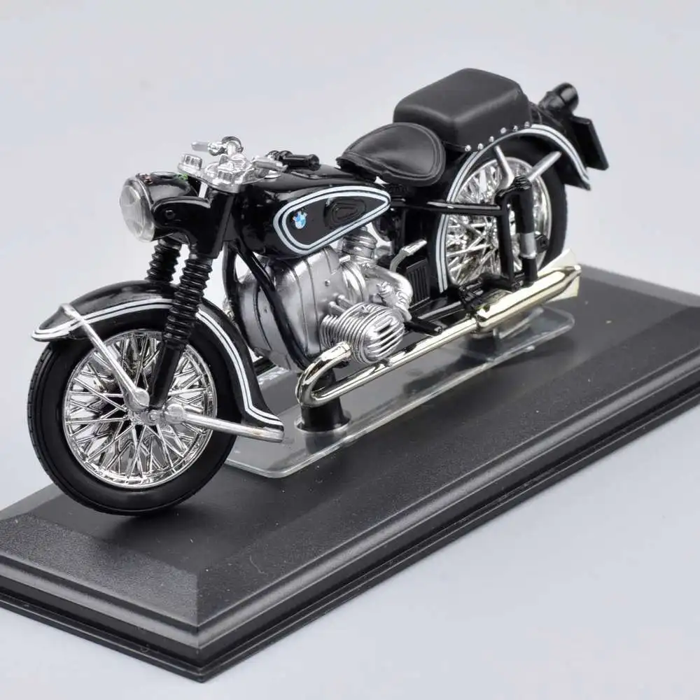 Коллекционная модель мотоцикла Juguetes Mini 1/22 ITALERI литая под давлением черная R51 500cc