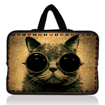 

Cool Cat Universal Laptop Sleeve Bag Case+ Hide Handle Fit 15-15.6" PC